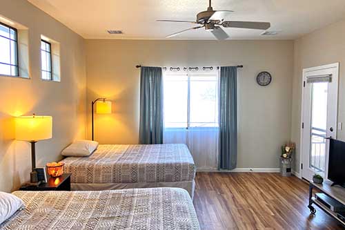bedrooms at the drug rehab center in arizona