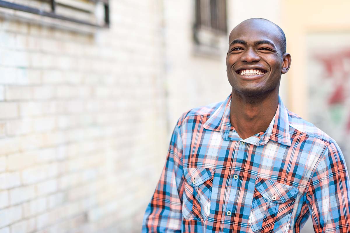 a man smiles as he thinks about how viewpoint is one of the best drug rehab centers in prescott az